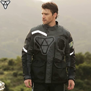 Chaqueta de Motocicleta Nueva de Cordura, Chaqueta Textil Protectora Personalizada para Motociclismo y Carreras - Product Image 1
