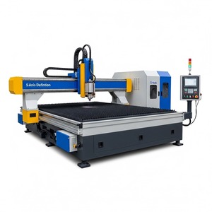Découpeuse plasma CNC 5 axes haute précision pour tôles en acier inoxydable, aluminium et acier au carbone - Product Image 4