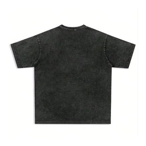 T-shirt ample en coton 100% pour homme, poids lourd, coupe ample, épaules tombantes, fabricant 180 220 250 GSM - Product Image 2