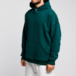 Nouveaux vêtements d'hiver élégants 100% sweat à capuche de poche avant en coton doux pour hommes à la mode sweat à capuche respirant pour vêtements d'hiver avec Logo personnalisé - Product Image 3