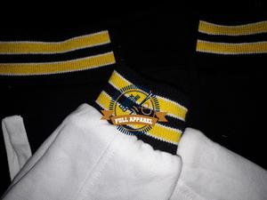 Blouson universitaire en cuir/coton/laine personnalisé avec doublure, logo imprimé par sublimation, col montant, haute qualité, style urbain - Product Image 3