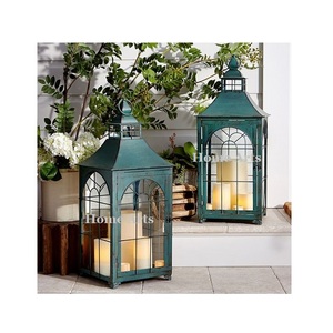 Linterna colgante de vela de hierro marroquí hecha a mano, linterna decorativa de tamaño y forma personalizada a precio competitivo - Product Image 5