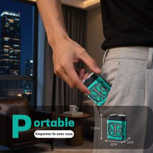 Afeitadora Eléctrica Portátil Impermeable IPX7 para Hombre, Fácil de Limpiar, Carga USB, Maquinilla de Afeitar Facial con Cabezales Giratorios para Viajes - Product Image 1