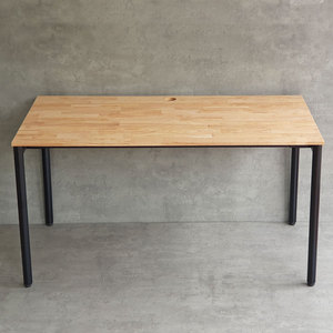 Escritorio para Computadora/Laptop de Madera de Caucho Encastrable de 140x70cm para Oficina en Casa - HBOM204 - Product Image 2