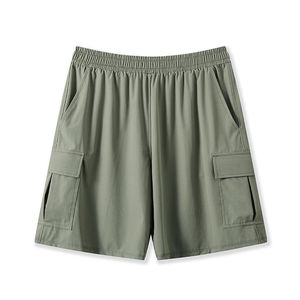 Pantalones Cortos Cargo para Hombre, Diseño Moderno, Cómodos, Talla Grande, Precio Bajo, Servicio OEM, Lona Ecológica y Transpirable - Product Image 3