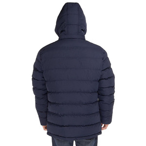 Calidad superior OEM ODM logotipo personalizado de los hombres de invierno al aire libre a prueba de viento chaqueta acolchada sólida con capucha chaquetas acolchadas para los hombres - Product Image 3