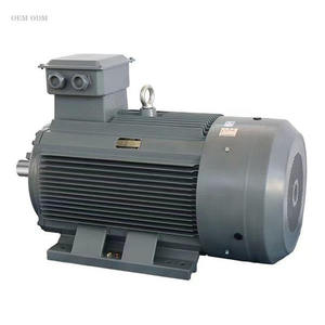 Moteur électrique AC d'occasion, boîtiers de moteur industriel endommagés par la rouille, récupération de métaux ferreux - Product Image 2