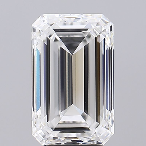 5.54 Carat VS CVD Blanc Lab Grown Diamond Emerald Shape Solitaire IGI Certified Fine Wedding Jewelry for Men/Women - Product Image 1