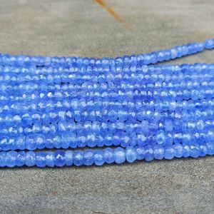 Tự Nhiên Tanzanite Mặt Rondelle Đá Quý Hạt Sợi Chuỗi 3-4Mm Loose Hạt Rất Nhiều Cho Đồ Trang Sứ<span class=keywords><strong>c</strong></span> Vòng Đeo Tay Làm Trong Số Lượng Lớn Giá - Product Image 5
