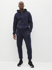 เสื้อฮู้ดผู้ชายผ้าฟลีซแบบสวมหัวมีฮู้ดปักโลโก้ - Product Image 5