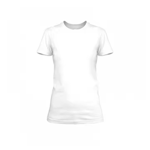 Nouvelles femmes solide coton t-shirts femme vert foncé surdimensionné - Product Image 4