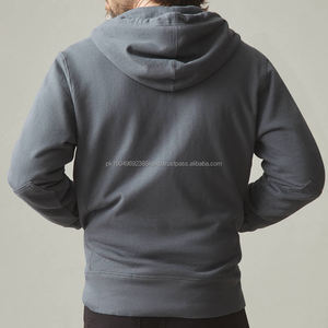 Sudadera con Capucha Completa para Hombre, Sudadera de Algodón Orgánico con Forro Polar, Sudaderas con Capucha para Hombre, Sudadera con Capucha Personalizada con Cremallera - Product Image 6