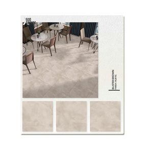 Carreaux de sol et de mur en porcelaine de haute qualité, design moderne européen, 60x60 600x600, épaisseur 8,5 mm, semi-mat, antidérapant - Product Image 2