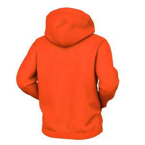 Sudaderas con capucha unisex personalizadas con logo, cremallera completa, diseño sólido de invierno, cuello con capucha, estampado en relieve, cremallera colorida, para hombre, poliéster/algodón - Product Image 2