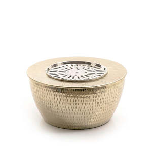 High Quality Wood Burner Silver Plated Fire Pit in Latest Design for Indoor Outdoor <b>Camping</b> Warmer Warming Usage Fire Pit - Product Image 4