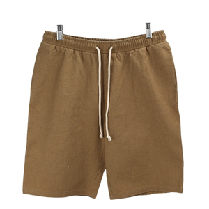 Quantité minimale de commande bas personnalisé Vintage Streetwear lavé gris Shorts coton vierge éponge française hommes lavage à l'acide Shorts - Product Image 5