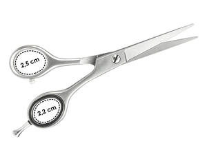 Ciseaux de barbier pour la main droite, ciseaux à cheveux de beauté pour salon de coiffure et institut de beauté, ciseaux professionnels pour la coupe de cheveux - Product Image 4