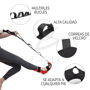 Cintura Durevole Anti-Deformazione per Terapia Fisica della Caviglia, Fasce Elastiche per Allungamento Gambe ed Esercizi per i Legamenti - Product Image 4