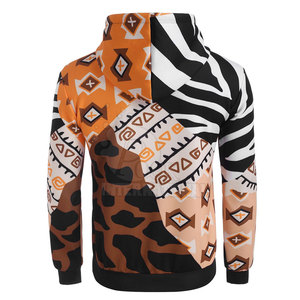 Sudadera con capucha de poliéster para hombre, prenda de vestir, con diseño de sublimación, ecológico, a medida, venta al por mayor - Product Image 4