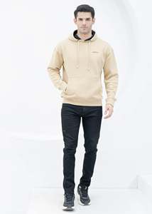 เสื้อฮู้ดผ้าฝ้ายแบบสวมหัวมีฮู้ดพิมพ์โลโก้ได้ตามต้องการเสื้อมีฮู้ดผ้าฟลีซผลิตในประเทศปากีสถาน - Product Image 5
