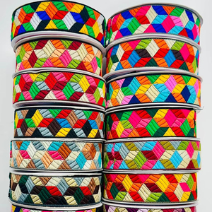 ผ้าลูกไม้แจ็คการ์ดหรูหราเป็นมิตรต่อสิ่งแวดล้อมพร้อมลวดลายที่สวยงามชุดเดรสงานปาร์ตี้สำหรับเจ้าสาวงานหัตถกรรมตกแต่งบ้านอย่างหรูหรา - Product Image 1