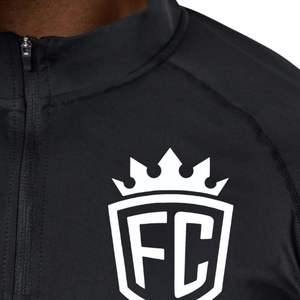 <b>Men</b> Energy 1/4 Zip Funnel Performance <b>Top</b> Lightweight Stretch Training Layer <b>for</b> Gym Running and Active Wear - Product Image 4