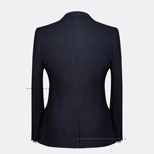 Ensemble de costume de cérémonie pour homme moderne et élégant, taille plus, pantalon et veste, en laine/polyester de qualité supérieure, imperméable, double boutonnage, pour événements formels - Product Image 5