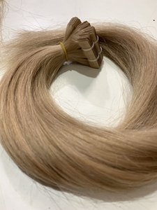 Cinta 100% virgen en extensiones de cabello humano, doble cinta de extensión de cabello humano, venta al por mayor - Product Image 4