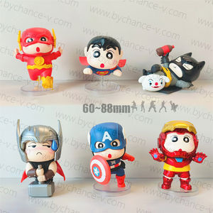 Figura <span class=keywords><strong>de</strong></span> PVC <span class=keywords><strong>de</strong></span> Diseño <span class=keywords><strong>de</strong></span> Superhéroe <span class=keywords><strong>de</strong></span> Dibujos Animados <span class=keywords><strong>de</strong></span> Moda, Juguete <span class=keywords><strong>de</strong></span> Cosplay para Niños y <span class=keywords><strong>Niñas</strong></span>, Regalo para Coleccionistas - Product Image 2