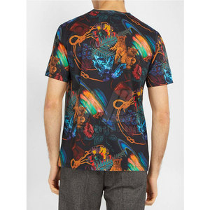 Camiseta para Hombre, Nueva Llegada 2026, Ligera, de Alta Calidad, Informal, Último Diseño, Camiseta para Hombre con Estampado Sublimado - Product Image 2