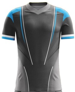 Vente en gros de maillots de football personnalisés, uniformes de football pour hommes, vêtements de sport respirants à séchage rapide, kits d'entraînement d'équipe avec impression de logo - Product Image 4