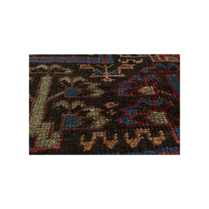 Alfombra de Lana Anudada a Mano Kiaan Paem-1085 Azul, Estilo Boho Geométrico Abstracto para Adolescentes, Rectangular, para Pasillo, Sala de Estar, Uso Doméstico - Product Image 3