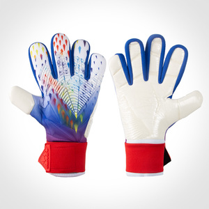 Guantes deportivos de portero de látex profesional de alta calidad Diseño OEM transpirable para uso en exteriores de fútbol - Product Image 6