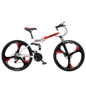 Bicicleta de Montaña y Carretera con Cuadro de Aluminio Resistente, 21 Velocidades, Suspensión Delantera de Acero, Frenos de Disco Confiables, Neumáticos Todoterreno para Adolescentes - Product Image 4