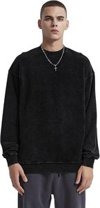 Sweat-shirt à motif solide OEM pour hommes, de haute qualité, fabriqué sur mesure, vêtements décontractés pour l'hiver, logo personnalisé Créez votre propre marque - Product Image 4