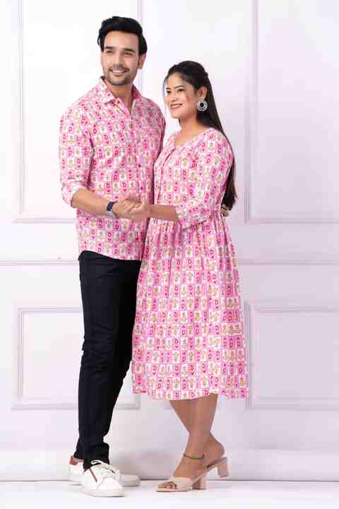 Shirt and Dress Couple Matching Outfits Elegant Polynesian Couple Set Hawaii Aloha Wholesale India 2 Pcs Set Samoa Puleatsi