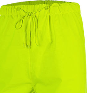 Men's Reflective Safety Work Pants Hi-Visibility Casual Work <b>Trousers</b> <b>With</b> Elastic Waist Drawstring <b>Pockets</b> & Cargo <b>Pockets</b> - Product Image 3