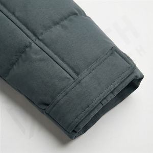 Men's <b>Parka</b> Jacket Long Length Diagonal Zipper Stylish Hooded Warm Coats Multi <b>Pockets</b> Winter Thermal Windproof Thick Outerwear - Product Image 6