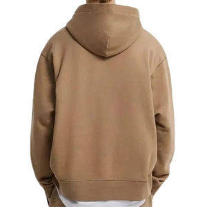 Buena calidad Casual con capucha para hombre Sudadera con capucha Letra esencial Logo Doble línea Estilo de pecho Suéter Hombres Sudaderas con capucha sueltas - Product Image 2