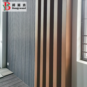 Toptan açık ve kapalı WPC dekorasyon panjurlar ahşap plastik kompozit tüpler - Product Image 1