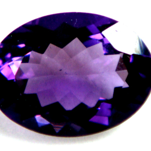Piedra preciosa suelta de alta calidad de corte facetado de forma ovalada de amatista púrpura Natural para joyería de oro y plata que hace uso OEM ODM - Product Image 3