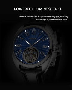 Montre mécanique tourbillon 7088 au design classique, montre de luxe pour homme, fabricant certifié - Product Image 2