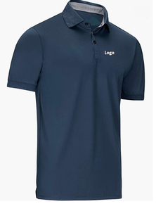 Polo de Golf para hombre, Camiseta de algodón ultrafina, transpirable, colección de verano - Product Image 4