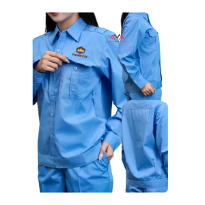 Uniformes de trabajo personalizados para técnicos, fontaneros, soldadores, trajes de trabajo para hombre, ropa de trabajo, overoles, uniformes FMF de fábrica. - Product Image 2