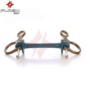 Mèche Baucher à joues sur mesure Rembourrage souple en acier inoxydable de qualité supérieure Mèche à anneau lâche avec culotte en argent allemand - Product Image 6