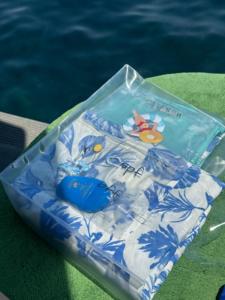 Clear PVC Beach&Cosmetic Bag Set | Transparent Slide Zipper <b>Sunscreen</b> Pouch & Wet Swimwear Bag | Wholesale <b>Waterproof</b> Organizer - Product Image 1