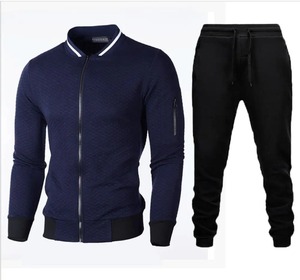 ชุดวอร์มสำหรับผู้ชายชุดเสื้อผ้าแบบสวมมีฮู้ดและกางเกงมีฮู้ดสำหรับผู้หญิงสีพื้น + กางเกง - Product Image 6