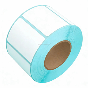 Rollo de Etiquetas Adhesivas de Papel Térmico Impermeable Personalizado con Logotipo, Etiquetas de Código de Barras con Adhesivo Fuerte para Marca y Envío - Product Image 3