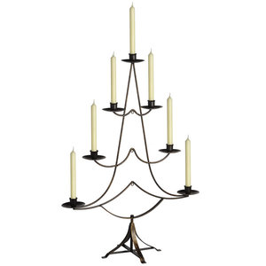 Bougeoir en cristal, décoration de la maison, autre support de bougie brillant, pour l'intérieur et l'extérieur - Product Image 2