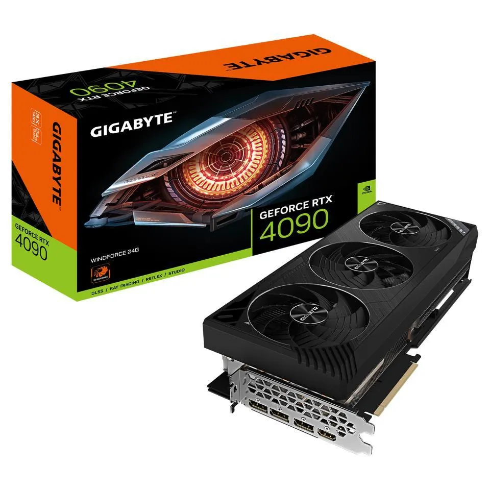 GIGABYTE WINDFORCE GeForce RTX 4090 24GB GDDR6X scheda Video PCI Express 4.0 ATX